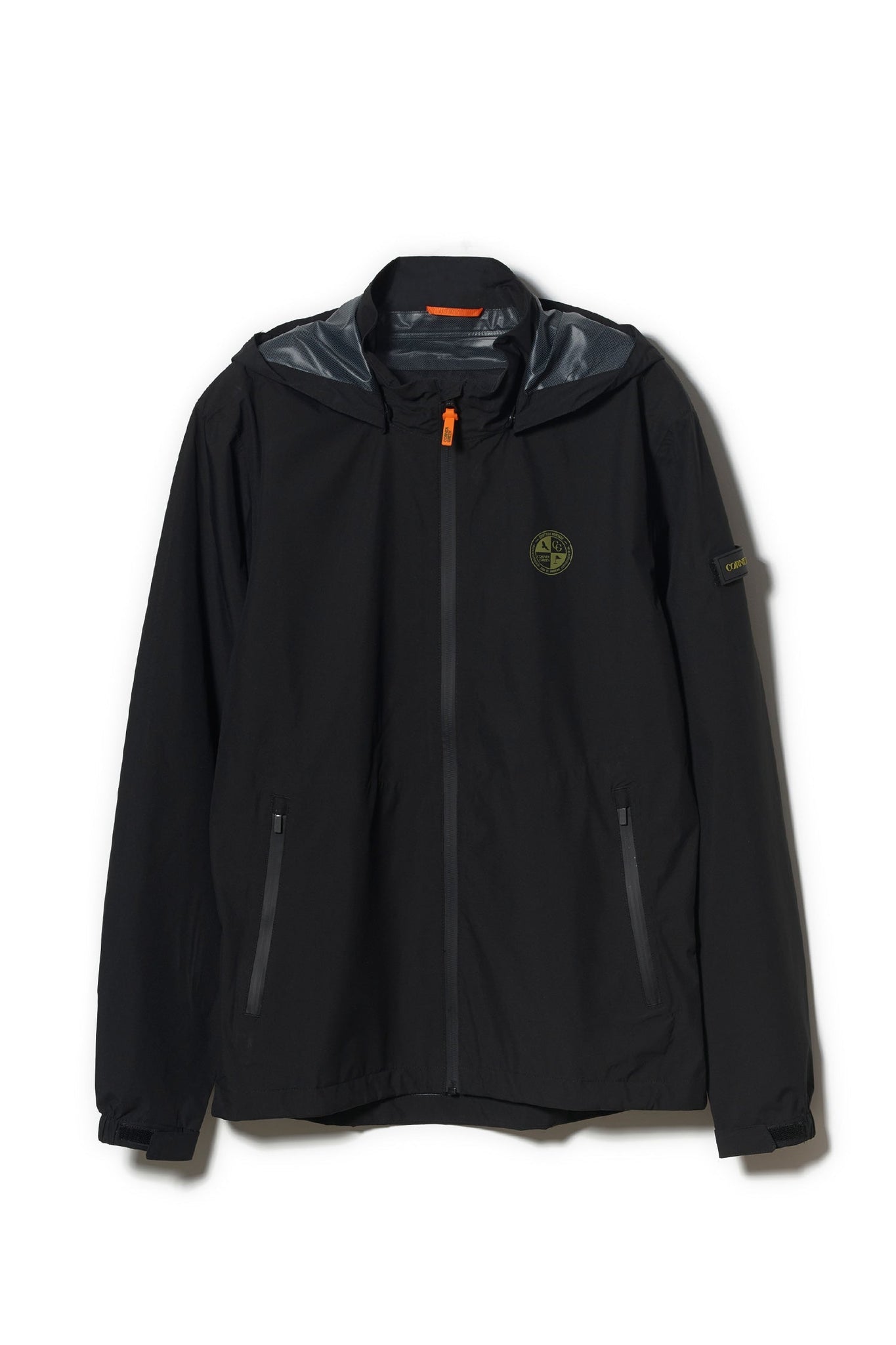 BIRDIE Mens Golf Rain Jacket - Black CornerGreenGolf