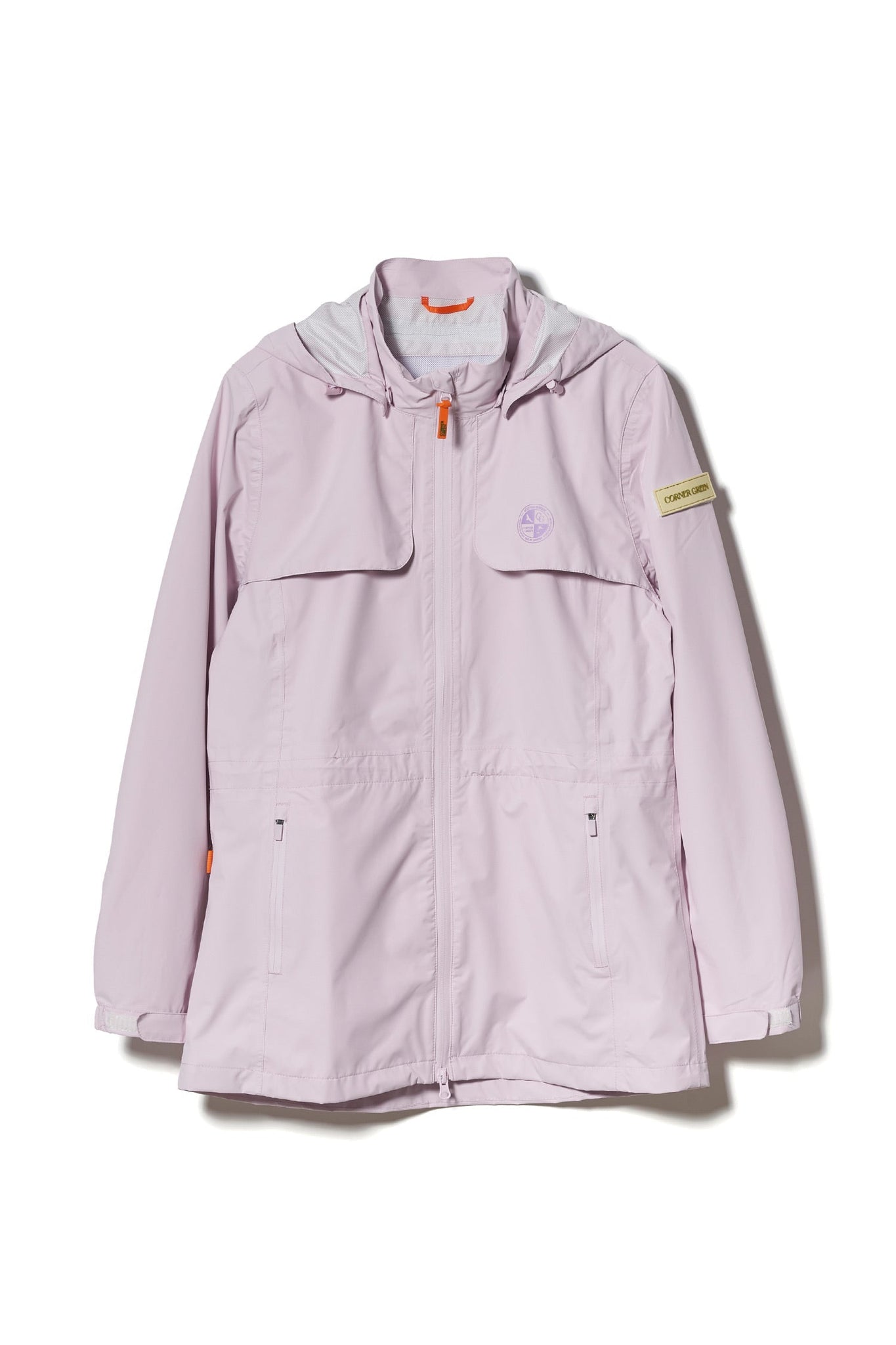 BIRDIE Womens Golf Rain Jacket - Lilac CornerGreenGolf