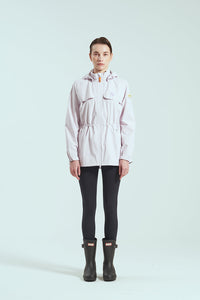 Lilac rain jacket sales