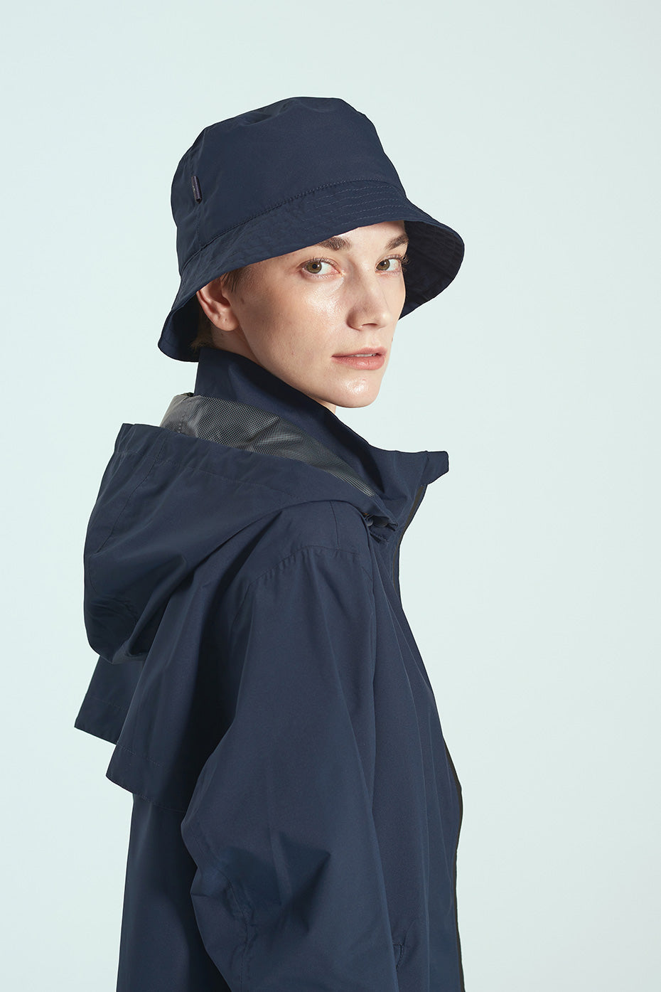 PROTECHT Unisex Rain Bucket Hat - Dark Navy CornerGreenGolf